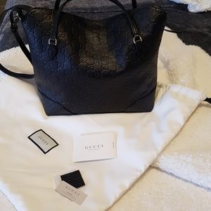 GUCCI Guccissima Bree Top Handle